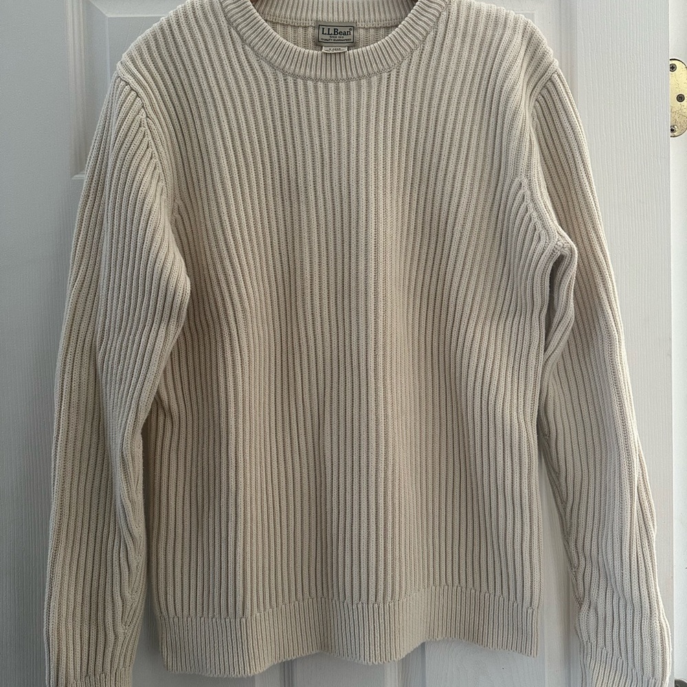 L.L. Bean Men's Mariner Rib Crew Sweater